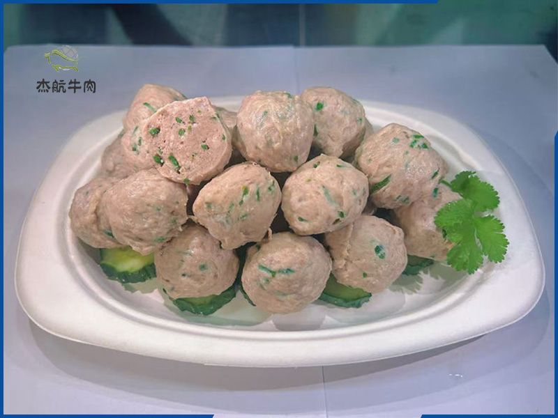 沙葱牛肉丸