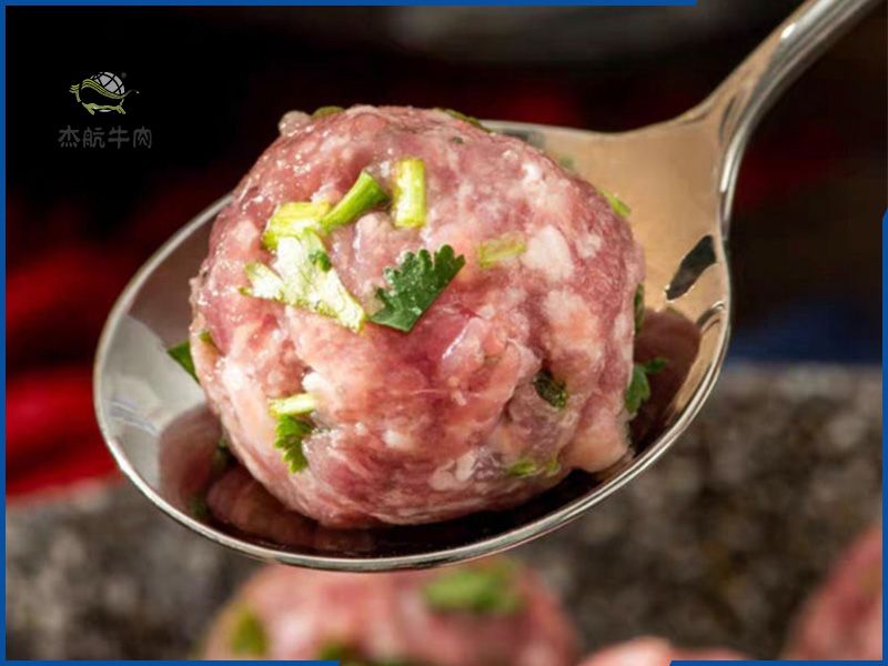沙葱牛肉丸